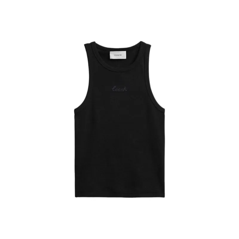 COACH SS24 Tank Top Women's Black-0