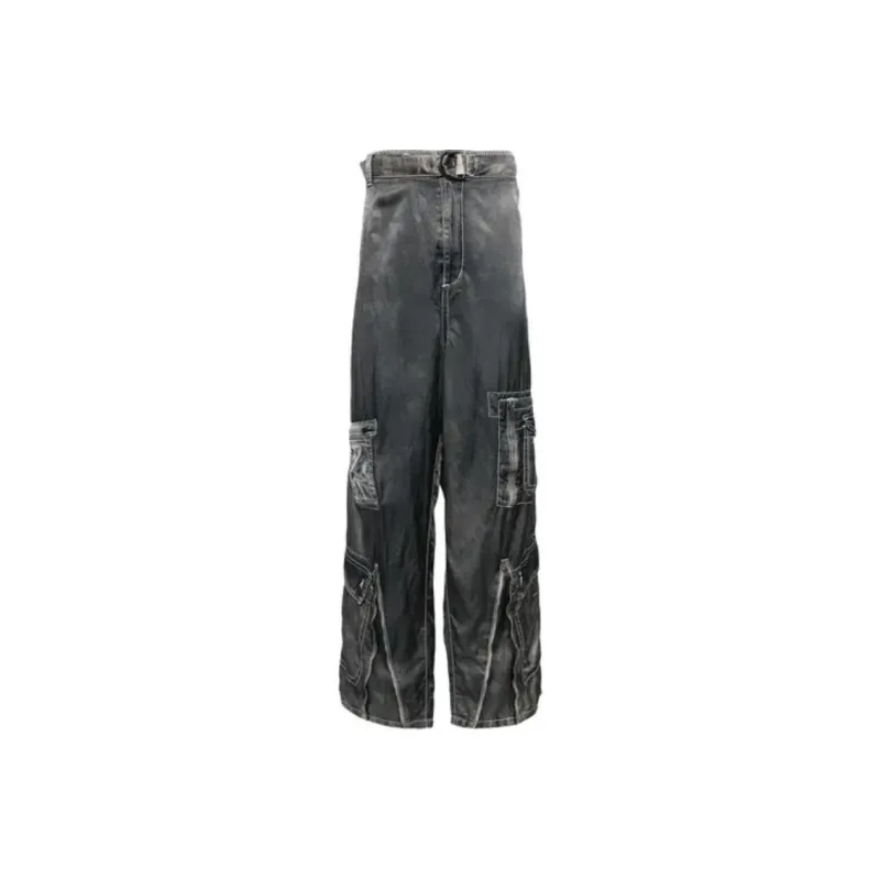 Maison Mihara Yasuhiro Parachute Twill Wide leg Trousers-0