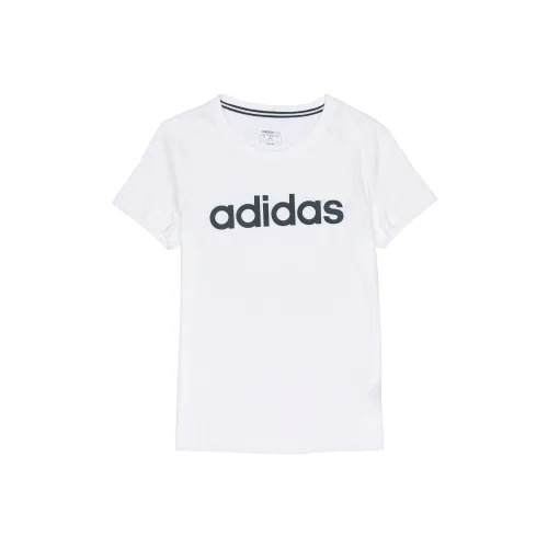 Adidas Neo Set in Sleeve T Shirt Women's White