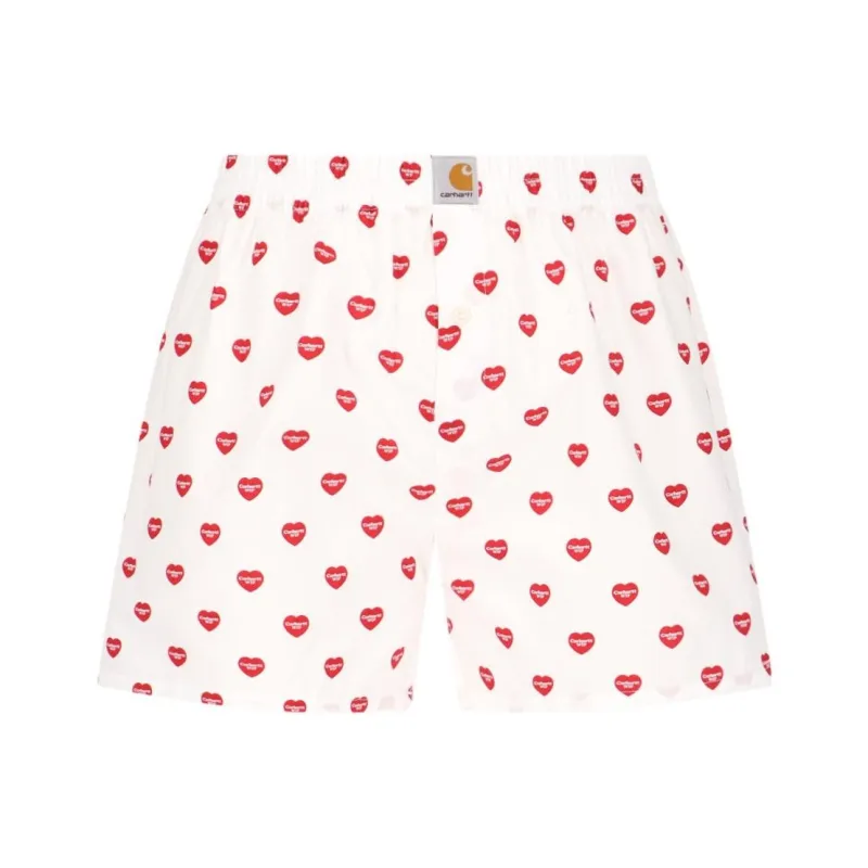 Carhartt WIP Casual Shorts Men White-0