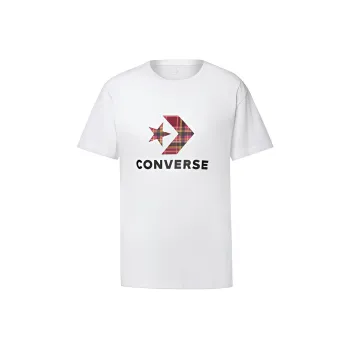 Converse Set in Sleeve T Shirt Women's White