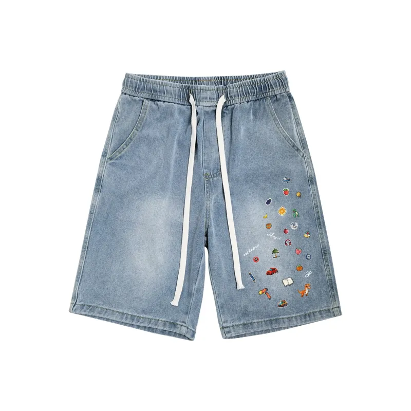 MIIOW Denim Shorts Unisex-0