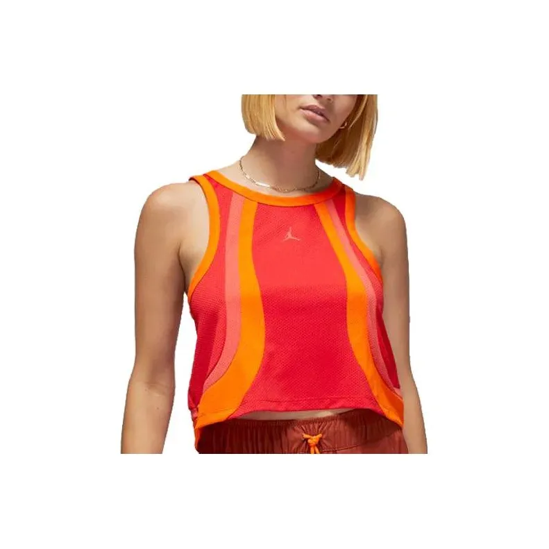 Jordan Sport Tank Tops Women's Fire Red-0