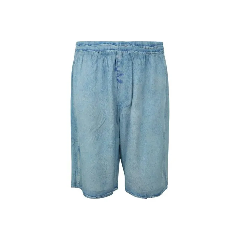 DIESEL Denim Straight leg Shorts-0