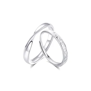 KUMET Sterling Silver Rings Unisex