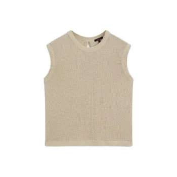 Massimo Dutti Tank Tops Women's Brown