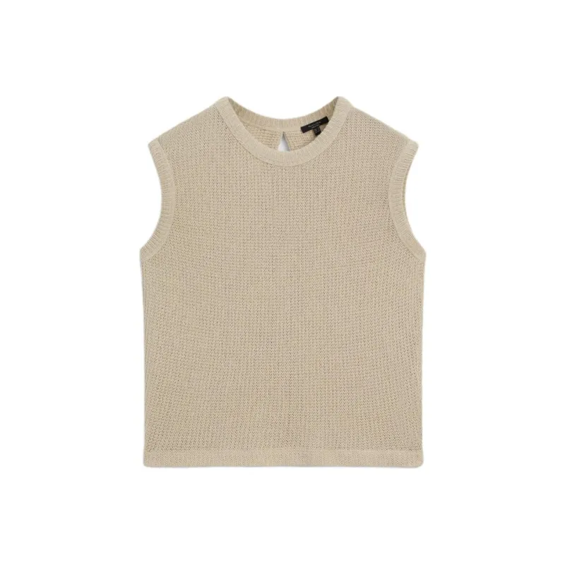Massimo Dutti Tank Tops Women's Brown-0