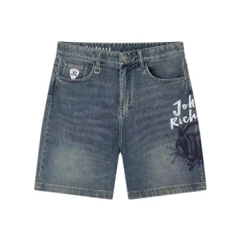 JOHN RICHMOND Denim Shorts Men's Dark Denim Blue