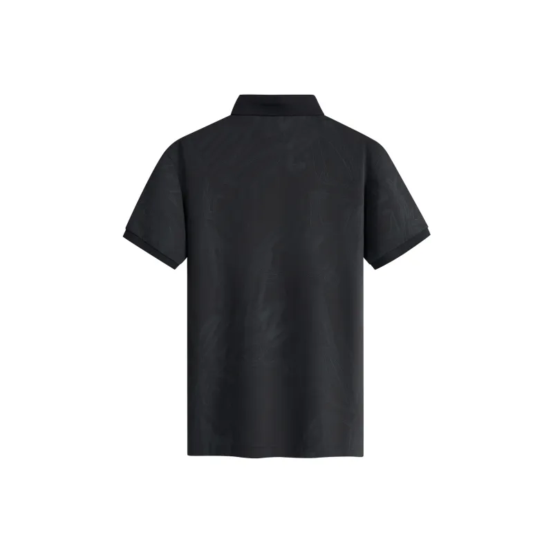Dance With Wolves Polo Shirt Men's Dark Gray-1