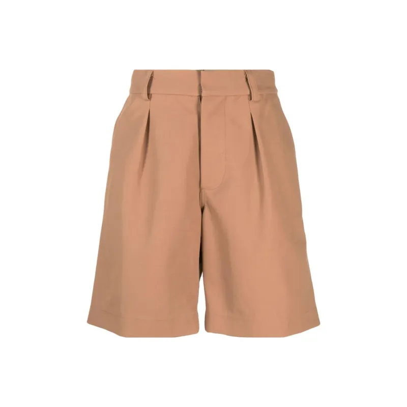 NANUSHKA Low rise Cotton Shorts-0