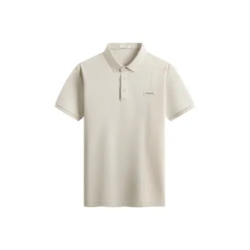 Dance With Wolves Polo Shirt Men's Light Khaki