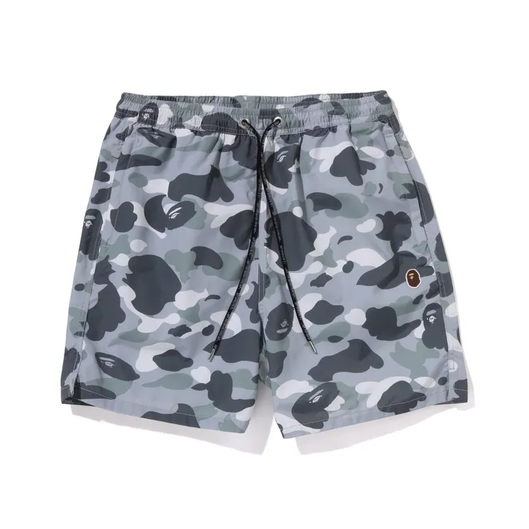 Bape City Camo Ape Head One Point Beach Shorts-2