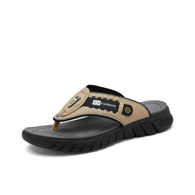 Shiozawa Stitching Slip Resistant Quick Dry Flip Flops Men's-4