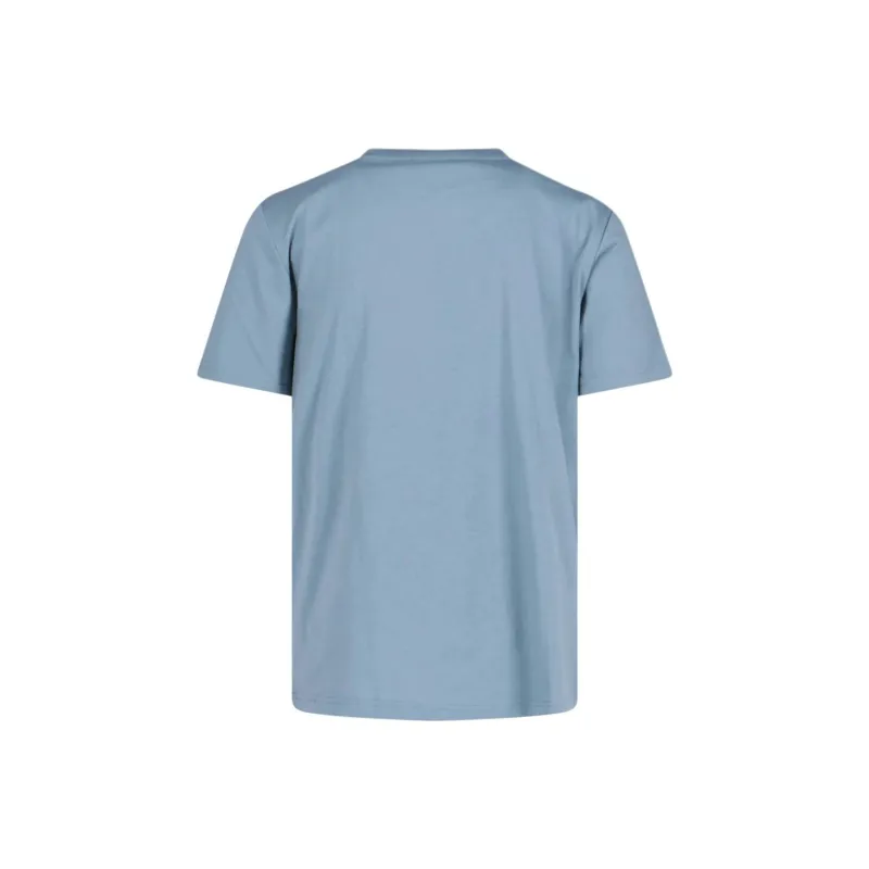 A.P.C . Logo Printed Crewneck T Shirt-1