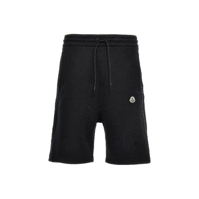 MONCLER GENIUS Casual Shorts Men Black-0