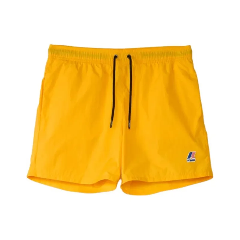 K WAY Le Vrai Olivier Elasticated Swim Shorts-0