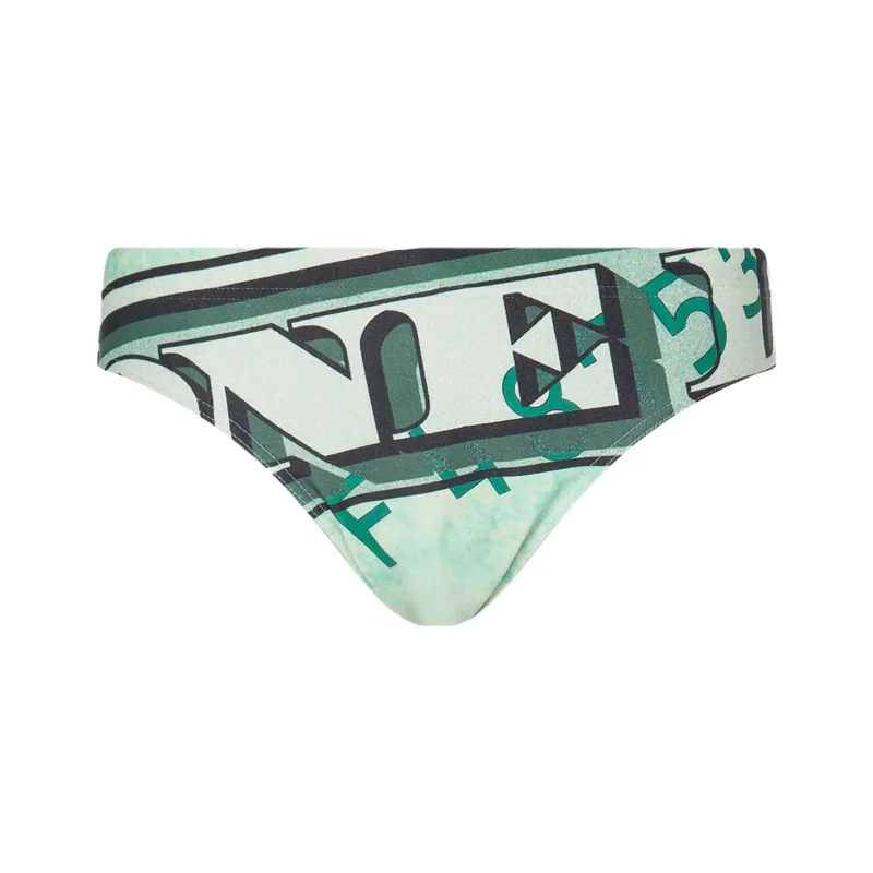 MOSCHINO Dollar Print Swimming Shorts Men's Green-0