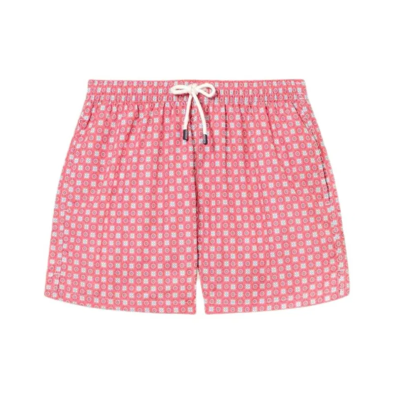 FEDELI Printed Swimming Shorts-0