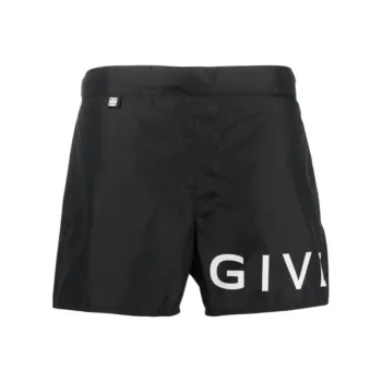 Givenchy Logo print Elasticated Swim Shorts