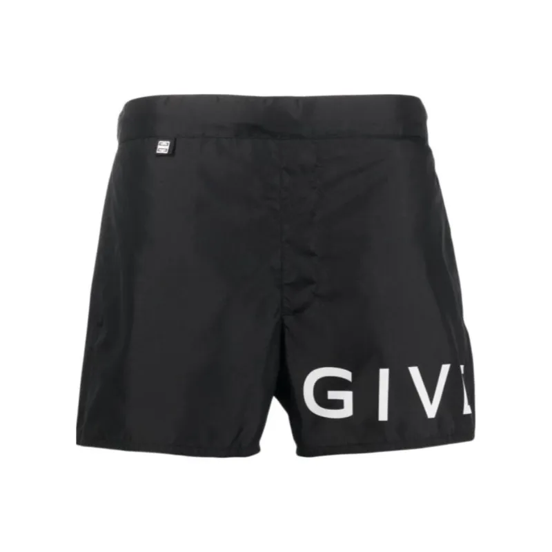 Givenchy Logo print Elasticated Swim Shorts-0