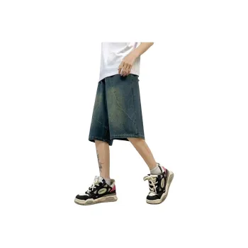 KOKO BASE Denim Shorts Unisex Blue