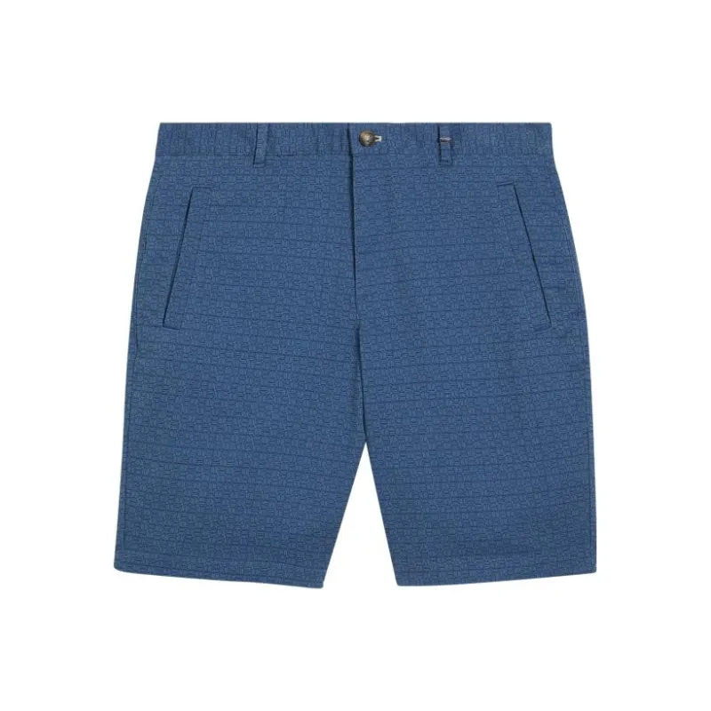 Ted Baker Casual Shorts Men Navy Blue-0