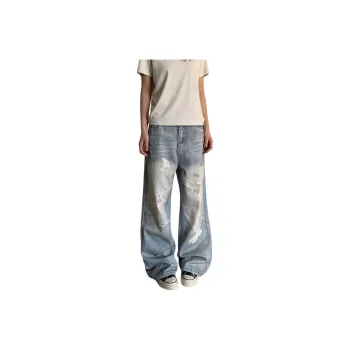 PISYPOX Jeans Unisex Light Blue
