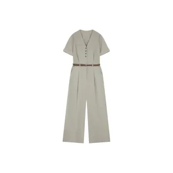 Mo Han Yi Mei Jumpsuit Women's Pea Green