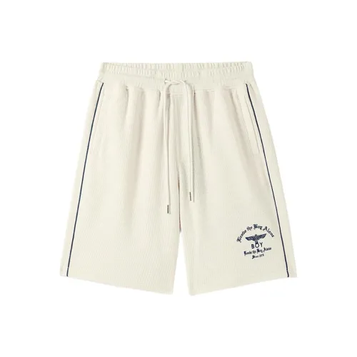 Boy London Casual Shorts Unisex Ecru