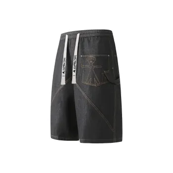 Love Monster Denim Shorts Unisex