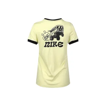 Nike T Shirt Women's Vibrant Green Yellow