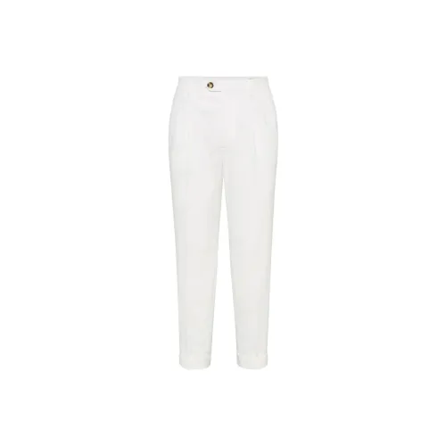 Brunello Cucinelli Turn Up Hem Corduroy Trousers