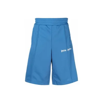 PALM ANGELS Sports Shorts Men Blue