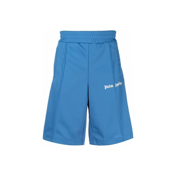 PALM ANGELS Sports Shorts Men Blue-0