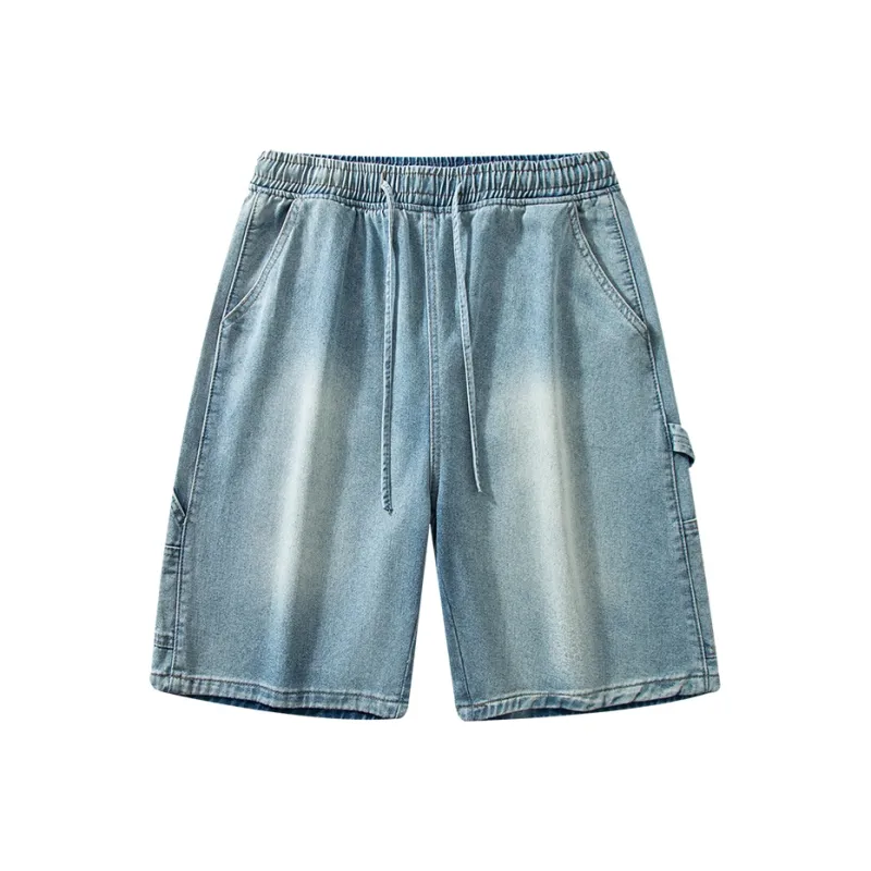 THREEAGAINTHR33 Denim Shorts Unisex-26