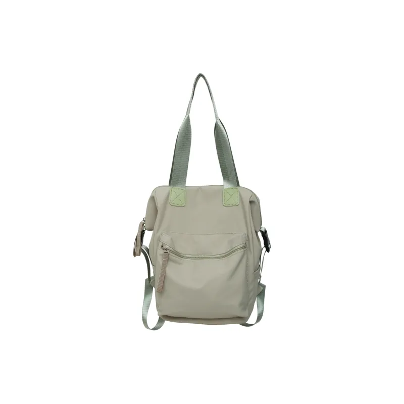 GEERDUN Nylon Backpack Shoulder Bag Regular Unisex Black/Purple/Khaki/Green-3
