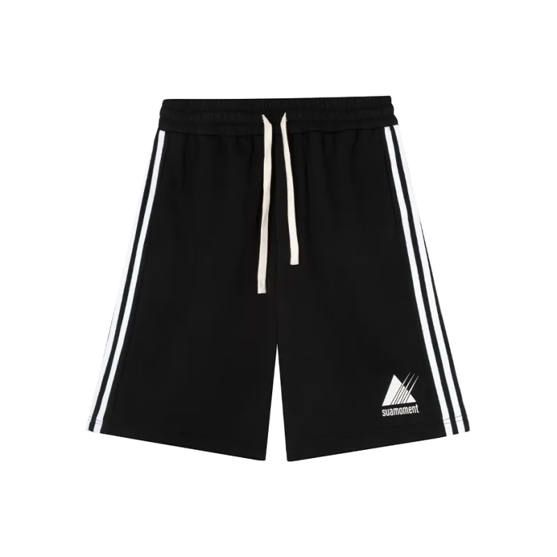 Suamoment Triangle Logo Shorts Unisex-4