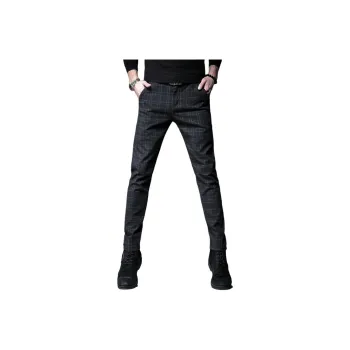 Devanro Casual Pants Men's Black