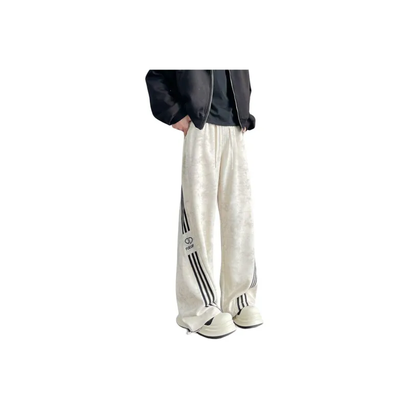 POLAR BEAR Casual Pants Unisex Dirty Apricot-0