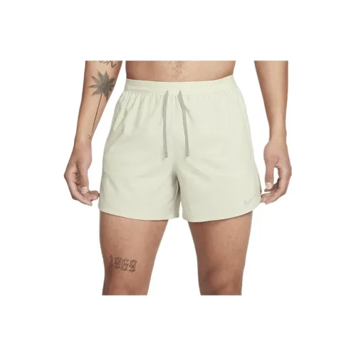 Nike Dri FIT 5' Brief Lined Running Shorts Casual Shorts Men's Green