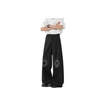 OKPI Casual Pants Unisex Black