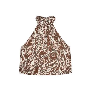 ZARA Tank Top Women's Brown/Nude