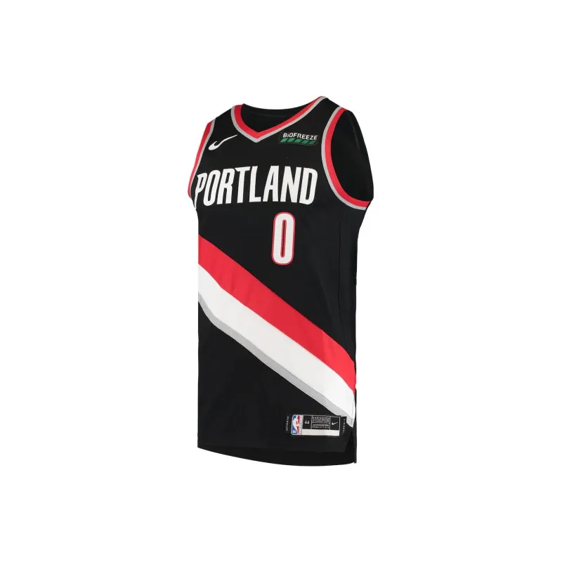 Nike X NBA Basketball Jerseys Men Black-0