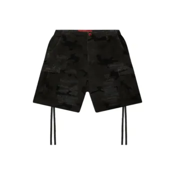 Hellstar Distressed Cargo Shorts