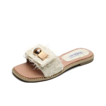 City Camel Rubber Sole Slip Resistant Slide Slippers Women's