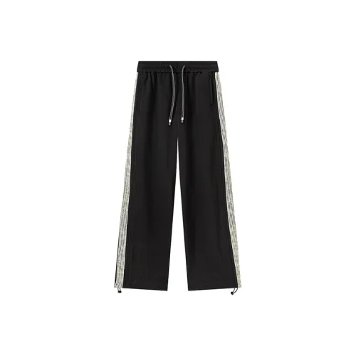 CAISEDI Casual Pants Men's Black
