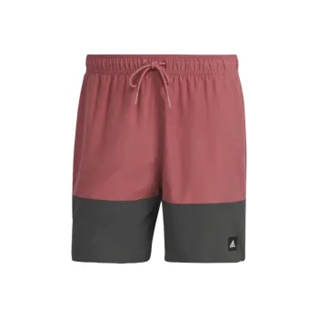 Adidas Colorblock Swim Shorts Short Length Swimming Shorts Men's Pink