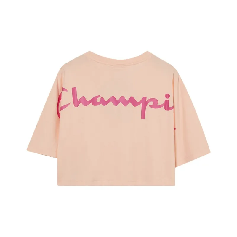 Champion SS22 Crew Neck Loose Fit Short-Sleeved T-Shirt Women's-0