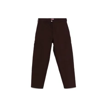 KENZO Cotton Tapered Trousers