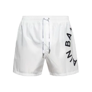 BALMAIN Swimming Shorts Men White